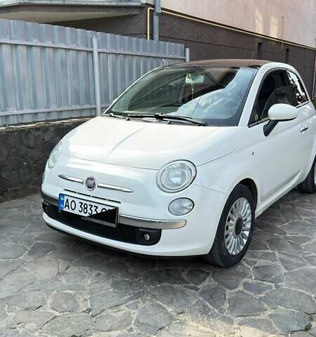 Белый Фиат 500, объемом двигателя 1.2 л и пробегом 109 тыс. км за 6500 $, фото 1 на Automoto.ua