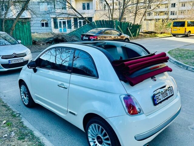 Белый Фиат 500, объемом двигателя 1.4 л и пробегом 190 тыс. км за 6700 $, фото 1 на Automoto.ua