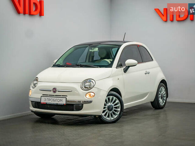Белый Фиат 500, объемом двигателя 1.24 л и пробегом 115 тыс. км за 5999 $, фото 1 на Automoto.ua