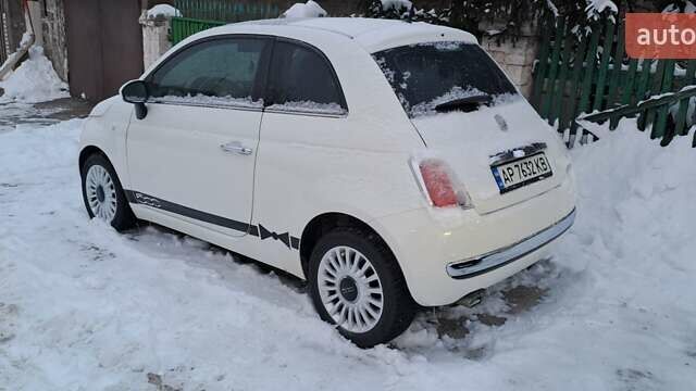 Белый Фиат 500, объемом двигателя 1.24 л и пробегом 130 тыс. км за 7000 $, фото 1 на Automoto.ua