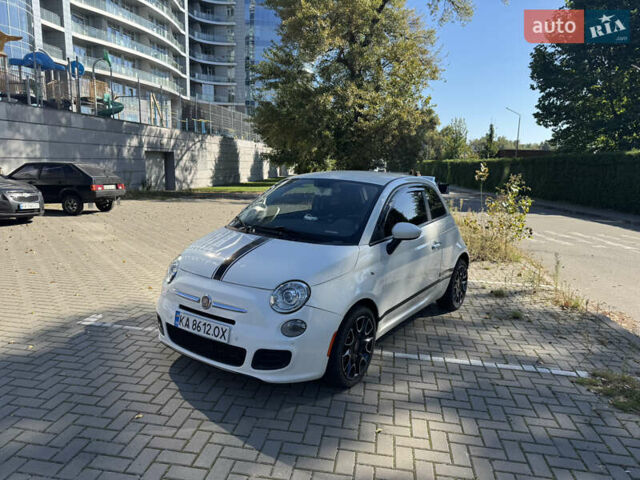 Белый Фиат 500, объемом двигателя 1.4 л и пробегом 196 тыс. км за 6700 $, фото 1 на Automoto.ua