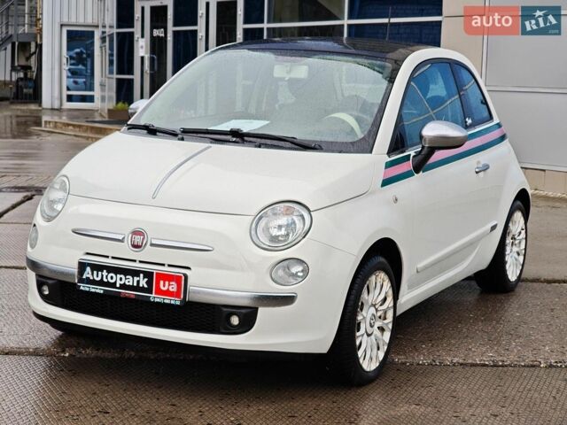 Білий Фіат 500, об'ємом двигуна 1.4 л та пробігом 61 тис. км за 7790 $, фото 1 на Automoto.ua