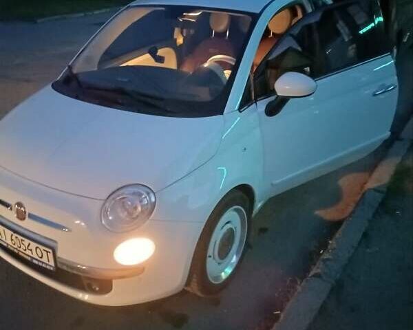 Білий Фіат 500, об'ємом двигуна 1.37 л та пробігом 70 тис. км за 10500 $, фото 1 на Automoto.ua