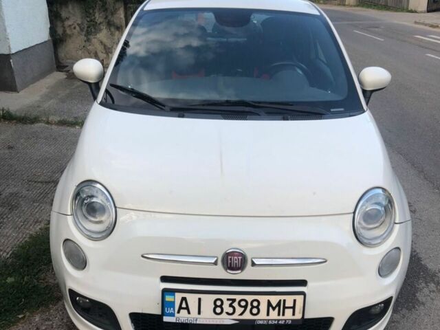 Білий Фіат 500, об'ємом двигуна 1.4 л та пробігом 162 тис. км за 7394 $, фото 1 на Automoto.ua
