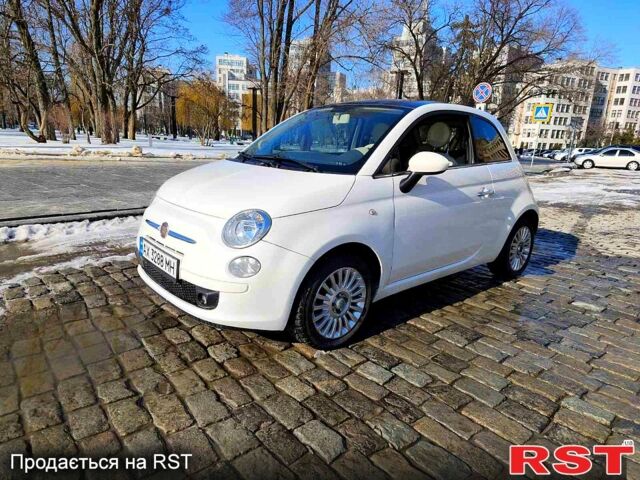 Білий Фіат 500, об'ємом двигуна 1.2 л та пробігом 12300 тис. км за 6200 $, фото 1 на Automoto.ua