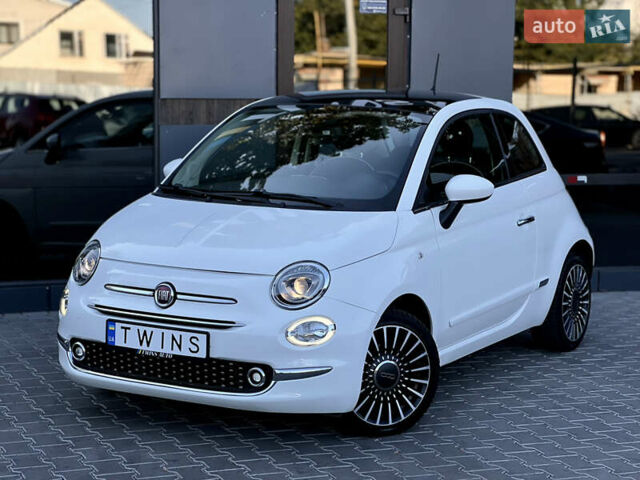 Белый Фиат 500, объемом двигателя 1.24 л и пробегом 46 тыс. км за 9500 $, фото 1 на Automoto.ua