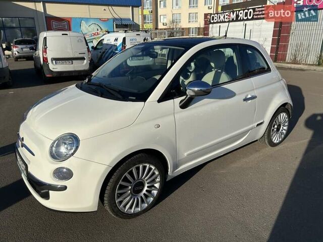 Белый Фиат 500, объемом двигателя 1.4 л и пробегом 48 тыс. км за 11500 $, фото 1 на Automoto.ua