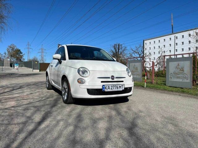 Білий Фіат 500, об'ємом двигуна 1.4 л та пробігом 190 тис. км за 9300 $, фото 1 на Automoto.ua