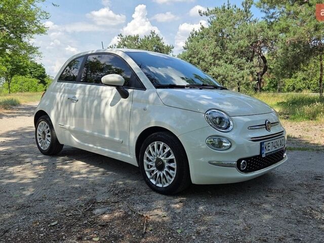 Белый Фиат 500, объемом двигателя 1.24 л и пробегом 26 тыс. км за 12200 $, фото 1 на Automoto.ua