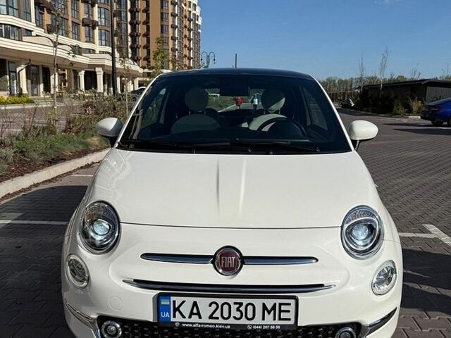 Білий Фіат 500, об'ємом двигуна 1.24 л та пробігом 2 тис. км за 15500 $, фото 1 на Automoto.ua