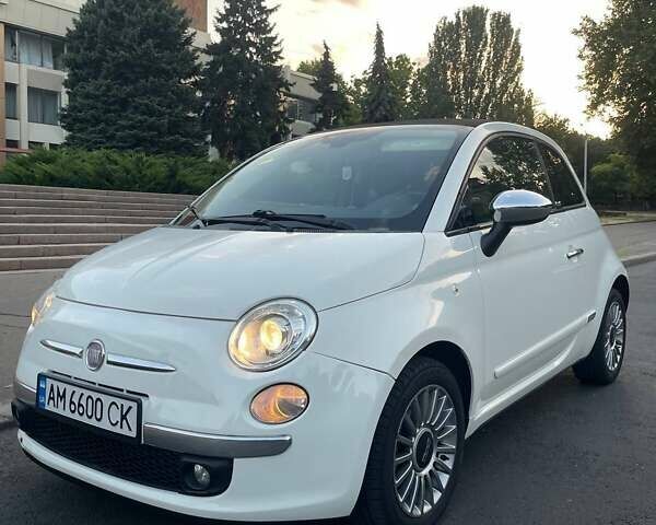 Белый Фиат 500, объемом двигателя 1.37 л и пробегом 158 тыс. км за 7500 $, фото 1 на Automoto.ua