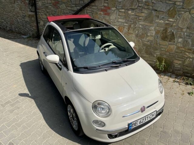 Белый Фиат 500, объемом двигателя 1.4 л и пробегом 92 тыс. км за 7499 $, фото 1 на Automoto.ua