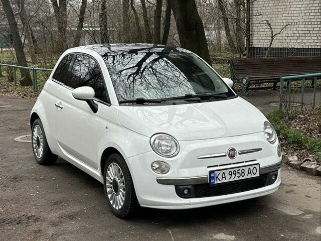 Белый Фиат 500, объемом двигателя 1.2 л и пробегом 132 тыс. км за 4900 $, фото 1 на Automoto.ua