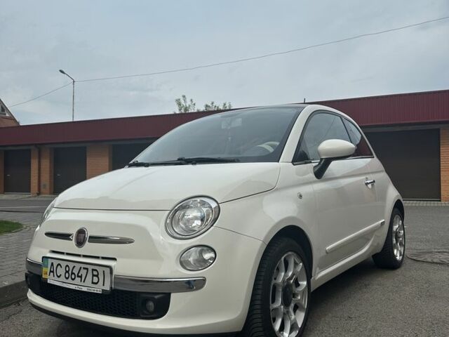 Білий Фіат 500, об'ємом двигуна 1.2 л та пробігом 55 тис. км за 11277 $, фото 1 на Automoto.ua
