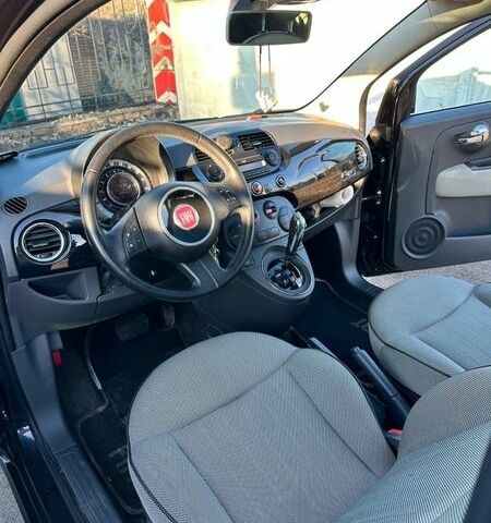 Черный Фиат 500, объемом двигателя 1.24 л и пробегом 110 тыс. км за 5000 $, фото 1 на Automoto.ua