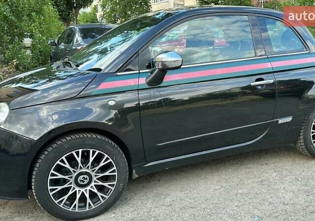 Чорний Фіат 500, об'ємом двигуна 1.4 л та пробігом 142 тис. км за 9500 $, фото 1 на Automoto.ua