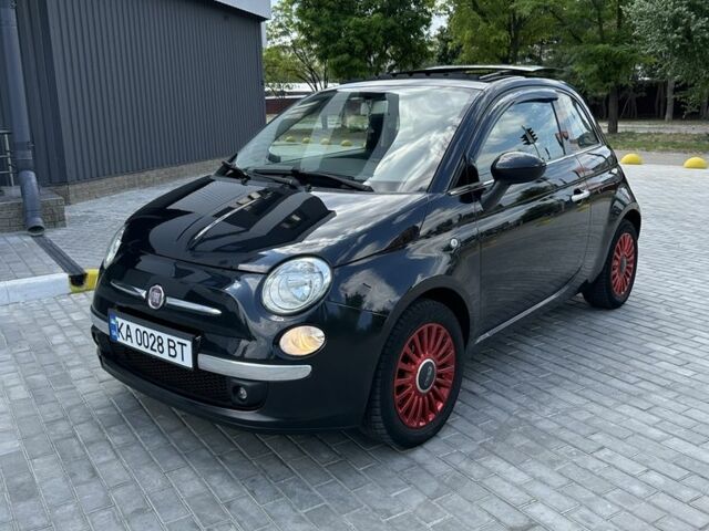 Черный Фиат 500, объемом двигателя 1.2 л и пробегом 135 тыс. км за 5700 $, фото 1 на Automoto.ua