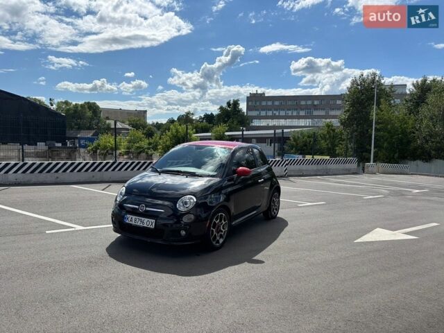 Черный Фиат 500, объемом двигателя 1.4 л и пробегом 180 тыс. км за 6500 $, фото 1 на Automoto.ua