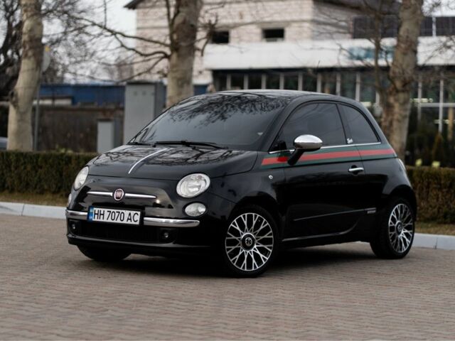 Чорний Фіат 500, об'ємом двигуна 1.2 л та пробігом 106 тис. км за 7800 $, фото 1 на Automoto.ua