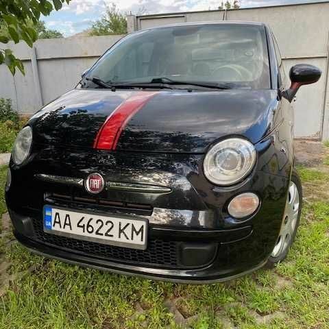 Черный Фиат 500, объемом двигателя 1.37 л и пробегом 179 тыс. км за 5500 $, фото 1 на Automoto.ua