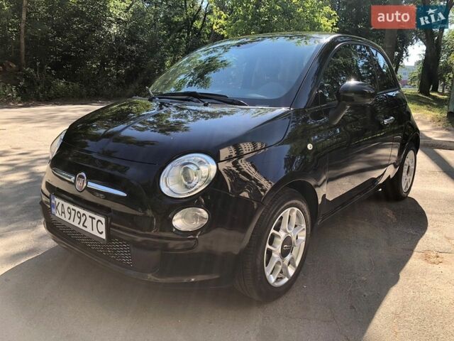 Черный Фиат 500, объемом двигателя 1.37 л и пробегом 79 тыс. км за 7999 $, фото 1 на Automoto.ua