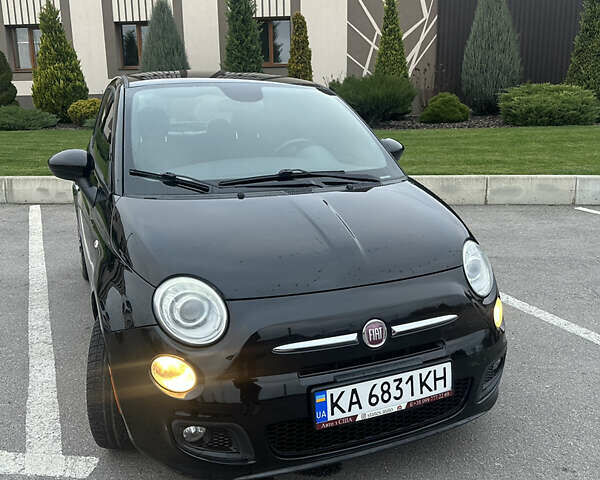 Черный Фиат 500, объемом двигателя 1.37 л и пробегом 190 тыс. км за 6500 $, фото 1 на Automoto.ua