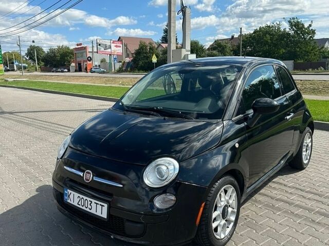 Черный Фиат 500, объемом двигателя 1.37 л и пробегом 180 тыс. км за 6200 $, фото 1 на Automoto.ua
