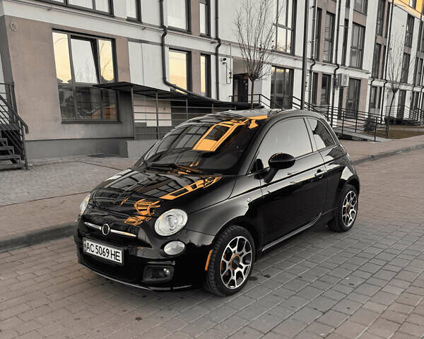 Черный Фиат 500, объемом двигателя 1.37 л и пробегом 95 тыс. км за 8900 $, фото 1 на Automoto.ua