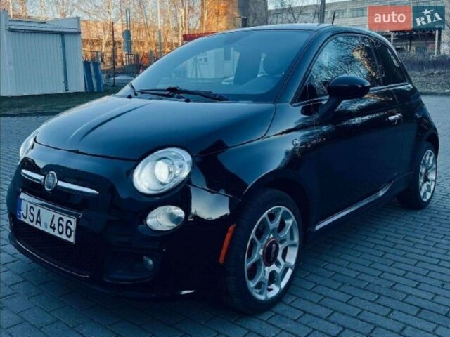 Черный Фиат 500, объемом двигателя 1.37 л и пробегом 120 тыс. км за 9200 $, фото 1 на Automoto.ua