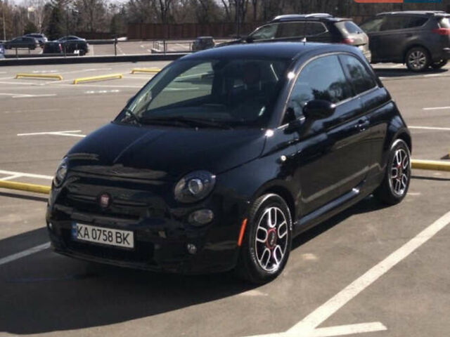 Черный Фиат 500, объемом двигателя 1.37 л и пробегом 90 тыс. км за 9696 $, фото 1 на Automoto.ua