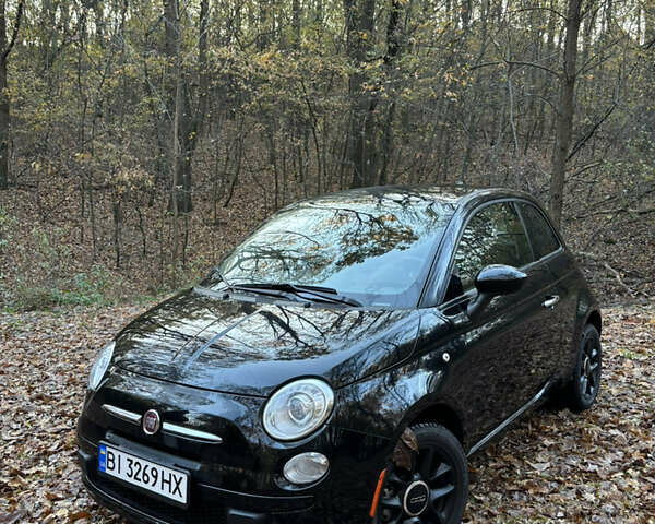 Черный Фиат 500, объемом двигателя 1.37 л и пробегом 55 тыс. км за 7899 $, фото 1 на Automoto.ua
