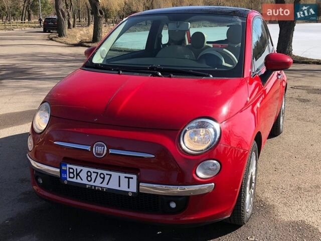 Червоний Фіат 500, об'ємом двигуна 1.25 л та пробігом 103 тис. км за 6550 $, фото 1 на Automoto.ua