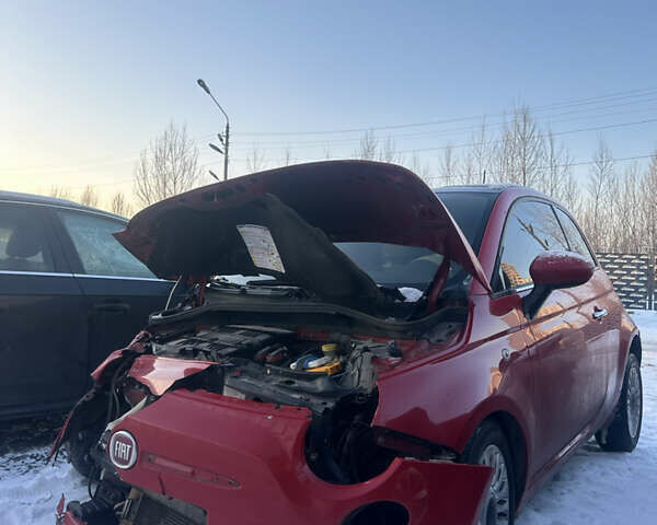 Красный Фиат 500, объемом двигателя 1.24 л и пробегом 97 тыс. км за 2750 $, фото 1 на Automoto.ua