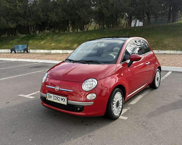 Красный Фиат 500, объемом двигателя 1.24 л и пробегом 121 тыс. км за 6700 $, фото 1 на Automoto.ua
