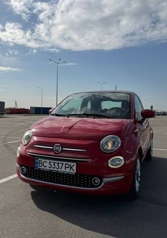 Красный Фиат 500, объемом двигателя 1.24 л и пробегом 79 тыс. км за 8700 $, фото 1 на Automoto.ua