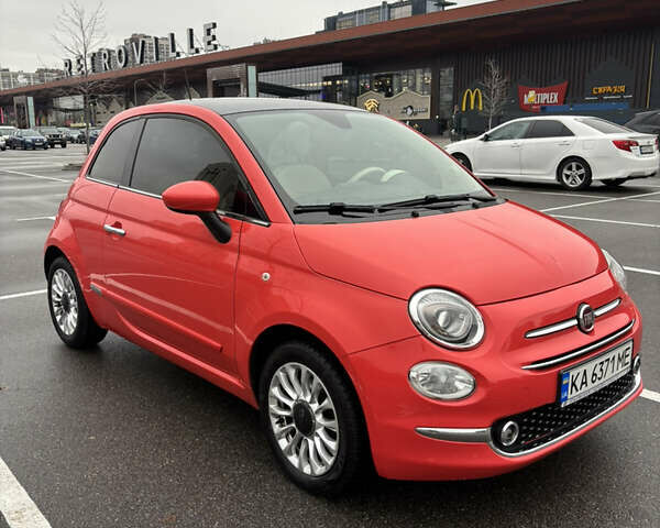 Червоний Фіат 500, об'ємом двигуна 1.24 л та пробігом 122 тис. км за 11000 $, фото 1 на Automoto.ua