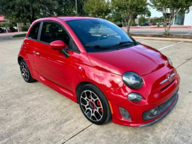 Красный Фиат 500, объемом двигателя 1.4 л и пробегом 80 тыс. км за 6700 $, фото 1 на Automoto.ua