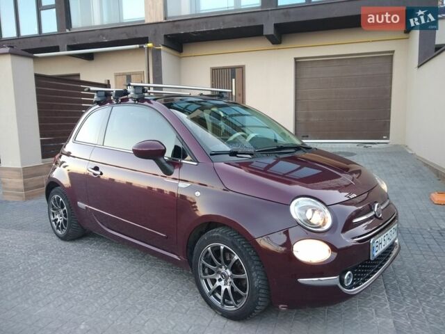 Червоний Фіат 500, об'ємом двигуна 1.24 л та пробігом 95 тис. км за 9990 $, фото 1 на Automoto.ua