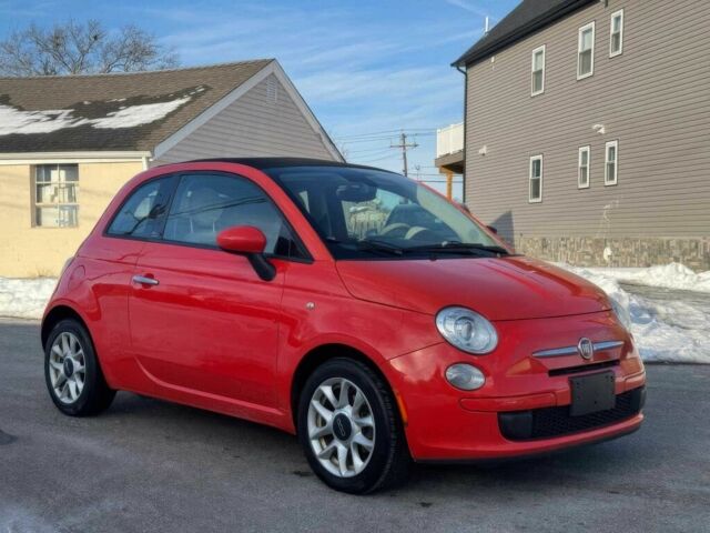 Червоний Фіат 500, об'ємом двигуна 1.4 л та пробігом 54 тис. км за 2700 $, фото 1 на Automoto.ua