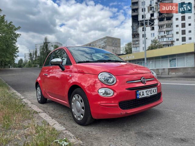 Червоний Фіат 500, об'ємом двигуна 1.24 л та пробігом 121 тис. км за 8100 $, фото 1 на Automoto.ua