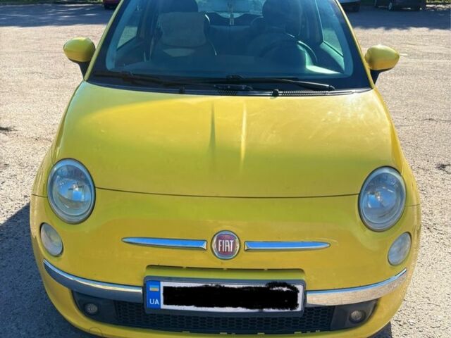 Желтый Фиат 500, объемом двигателя 0 л и пробегом 130 тыс. км за 6500 $, фото 1 на Automoto.ua