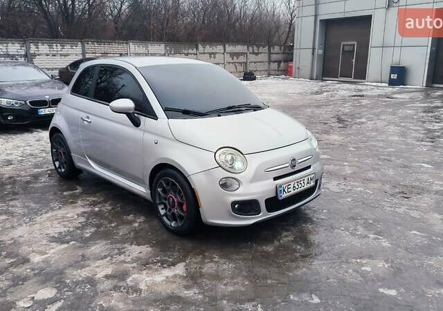 Серый Фиат 500, объемом двигателя 1.4 л и пробегом 298 тыс. км за 7200 $, фото 1 на Automoto.ua