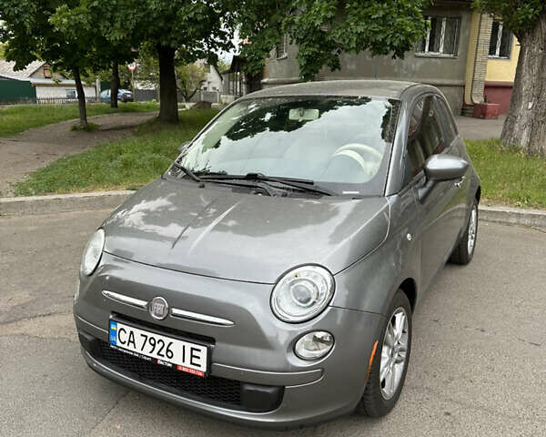 Серый Фиат 500, объемом двигателя 1.37 л и пробегом 132 тыс. км за 7200 $, фото 1 на Automoto.ua