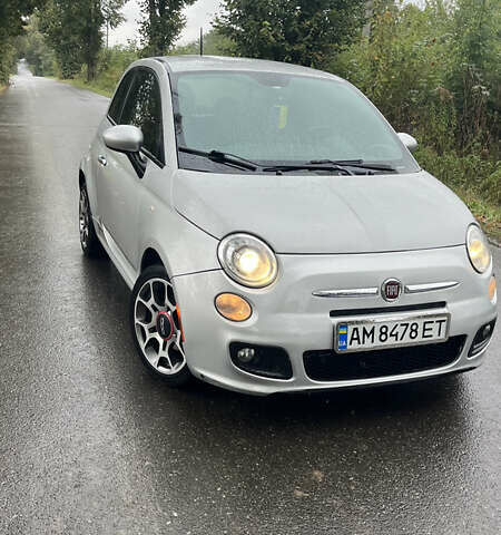 Серый Фиат 500, объемом двигателя 1.37 л и пробегом 227 тыс. км за 6500 $, фото 1 на Automoto.ua