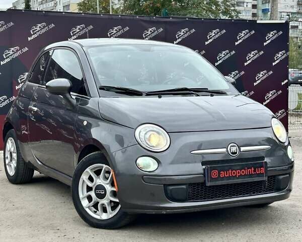 Серый Фиат 500, объемом двигателя 1.37 л и пробегом 192 тыс. км за 6900 $, фото 1 на Automoto.ua