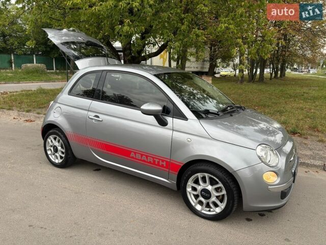 Серый Фиат 500, объемом двигателя 1.4 л и пробегом 102 тыс. км за 8000 $, фото 1 на Automoto.ua
