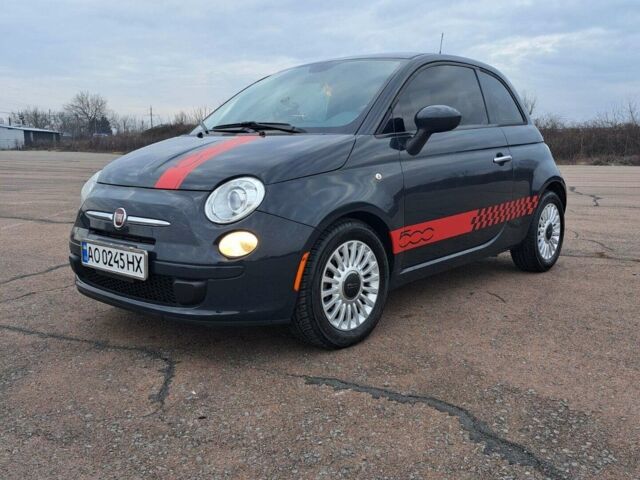 Серый Фиат 500, объемом двигателя 1.4 л и пробегом 252 тыс. км за 7700 $, фото 1 на Automoto.ua