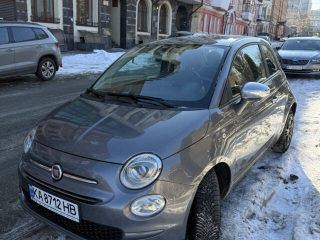 Серый Фиат 500, объемом двигателя 1.24 л и пробегом 145 тыс. км за 7900 $, фото 1 на Automoto.ua