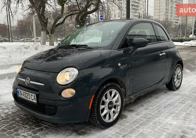 Серый Фиат 500, объемом двигателя 1.37 л и пробегом 131 тыс. км за 5800 $, фото 1 на Automoto.ua