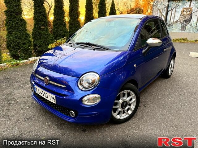 Синій Фіат 500, об'ємом двигуна 1.4 л та пробігом 195 тис. км за 7500 $, фото 1 на Automoto.ua